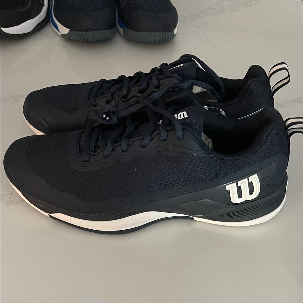 Wilson Dark Navy and White Sports Sneakers